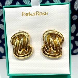 Parker Rose oversized stud , brand new